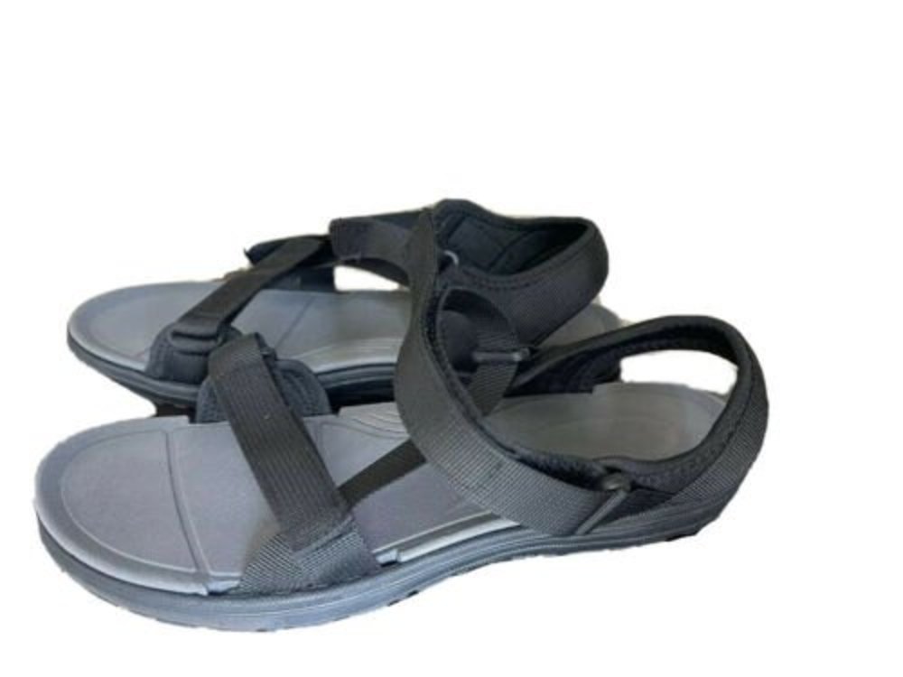 Northside Bayview - Womens Black Sandal Hook And Loop Closure Size 10 outdoor